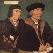 Hans Holbein Thomas and his son s portrait of John oil painting picture wholesale